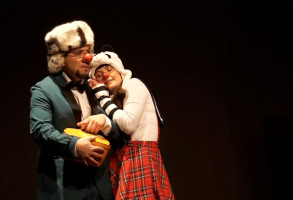 Un spectacle de clown pour les enfants