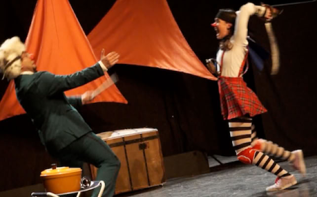Un spectacle de clown pour les enfants