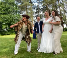 Animation clown mariage